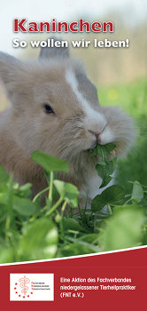 Informationsbroschüre 'Kaninchen - So wollen wir leben!'