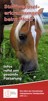 Informationsbroschüre 'Stoffwechselerkrankungen beim Pferd'
